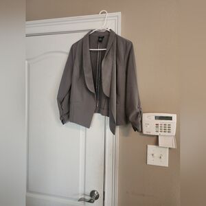 RUE21 Ladies XL gray blazer